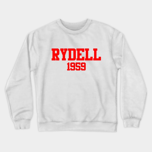 Rydell 1959 (White) Crewneck Sweatshirt by GloopTrekker